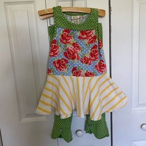 MJ Tank + Capri Set size 8